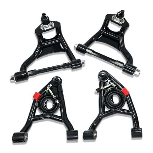 4Pcs Front Tubular Control Arm Kit for 68-72 Chevelle Cutlass - size: 68-72 GM A-Body