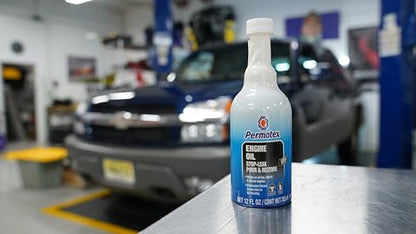 Permatex 30302 Engine Oil - Stop Leak, 12 fl oz, Effectively Stops and Prevents Oil Leaks and Burning Without Needing to Dismantle - style: Engine Oil
