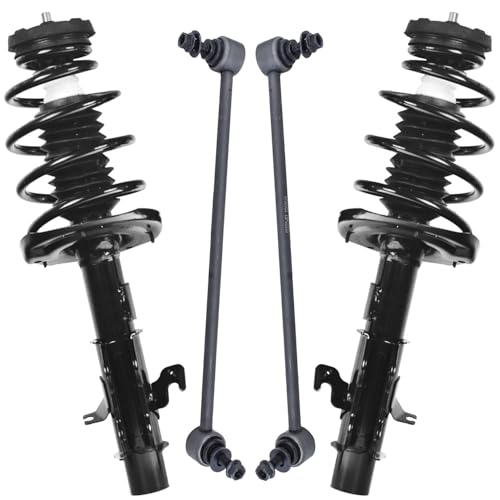 Detroit Axle - 6.2L Front Struts Sway Bar Links for 10-12 Chevrolet Camaro - size: 4QS50677-V1/ sway kit