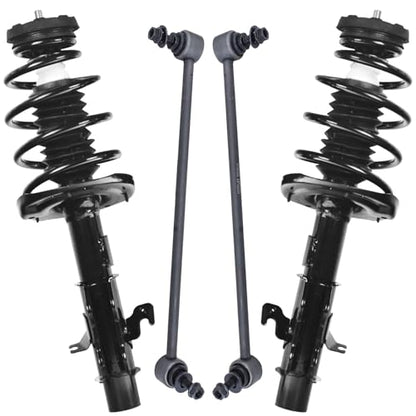 Detroit Axle - 6.2L Front Struts Sway Bar Links for 10-12 Chevrolet Camaro - size: 4QS50677-V1/ sway kit