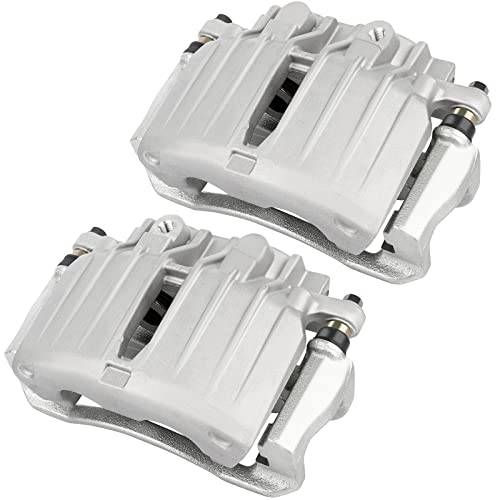 cciyu Rear Left & Right Disc Brake Calipers w/Bracket 18-B4764 18-B4765 - size: Rear[18-B4764+18-B4765]