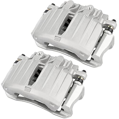 cciyu Rear Left & Right Disc Brake Calipers w/Bracket 18-B4764 18-B4765 - size: Rear[18-B4764+18-B4765]