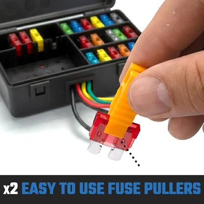 NEIKO 50505A Car Fuse Master Assortment Set, 306pc, Fast Acting, Auto Fuses Kit, Standard, Micro & Mini Sizes, 2A, 5A, 10A, 15A, 20A, 30A, and 35 Amp, Marine Boat, Automotive, RV, Car Fuse Kit - style: Standard, Mini, Micro Car Fuse Set (2A-35A)