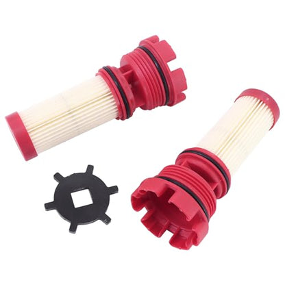 2Pcs Fuel Filter w/Removal Tool for Mercury Optimax Verado Outboard