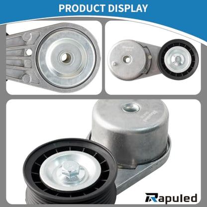38416 Engine Belt Tensioner Serpentine Belt Drive Idler Pulley Kit - size: 90K-38416