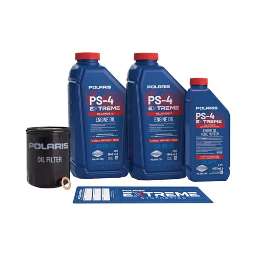 Polaris PS4 Oil Change Kit, for RANGER, GENERAL & RZR Models - 2890057