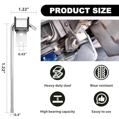4-Pack 3/8" Rod 10" Long Universal Exhaust Hanger Kit - size: 4-Pack Universal Exhaust Hanger Kit