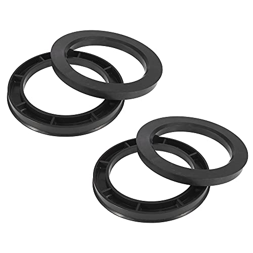 X AUTOHAUX 4pcs Plastic Wheel Hub Centric Rings 78.1mm ID to 106mm OD - size: 106mm