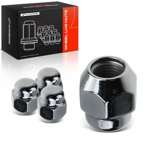 A-Premium One Wheel M12-1.25 Wheel Lug Nuts, Set of 4 - size: 4 PCS