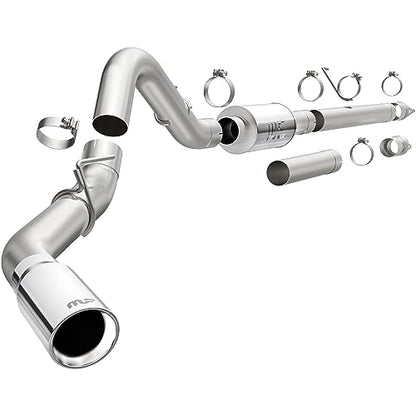 MagnaFlow Performance Cat-Back Exhaust System Kit 19577 - style: Single Passenger Side Rear 5in. Tip Diameter