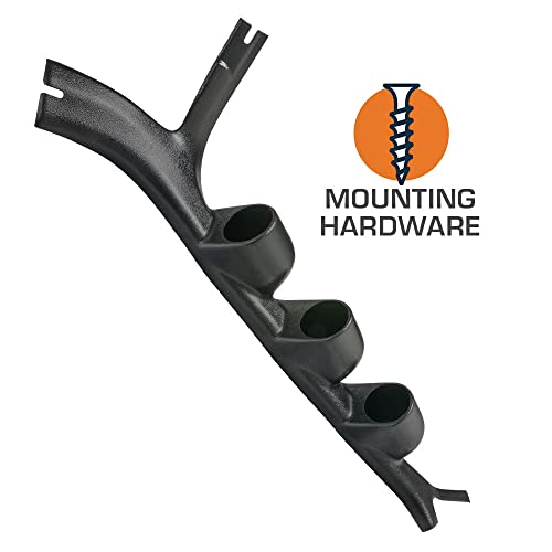 GlowShift Black Triple Pillar Gauge Pod Fits Chevrolet C10 1973-1987
