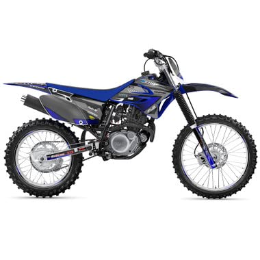 2005-2025 TTR 230 SURGE Blue Complete Kit With Rider I.D. Compatible with Yamaha | Senge Graphics Inc - color: Blue, size: Complete Kit With Rider I.D.