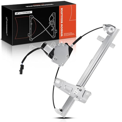 A-Premium Front Driver Side Power Window Regulator with Motor Assembly - size: Front Driver Side