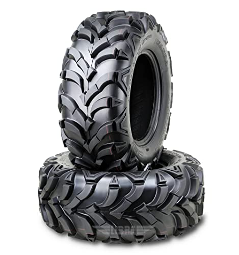WANDA 2 ATV Mud Tires 23x8-11 23x8x11 6-Ply Solid Lug Mud Tire 20mm Tread - size: 23X8-11