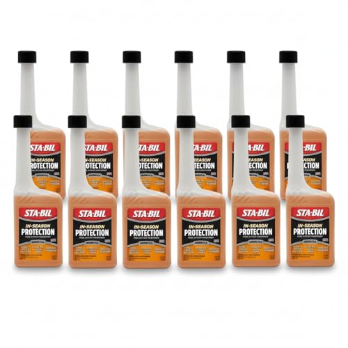 STA-BIL in-Season Fuel System Treatment & Injector Cleaner, 10 oz 12-Pack - size: 10 Fl Oz (Pack of 12)