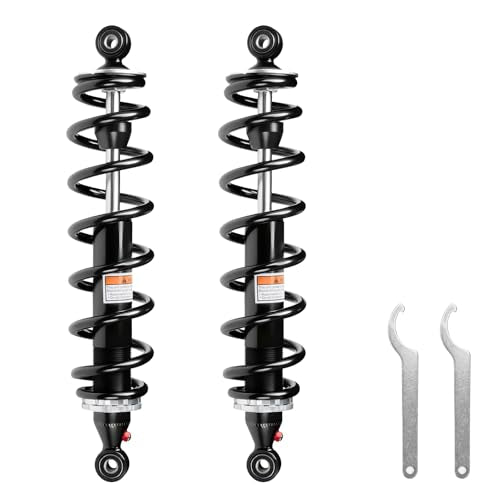 Monotube Front Shocks, Shock Absorber, Struts for Arctic Cat 400TRV, 450, 500, 500TRV, 550, 550TRV, 650, 700, 700,1000; OEM# 0403-188, 0403-209, 0503-353 Spring; Amortiguadores para Arctic Cat