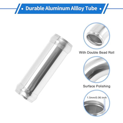 1" OD 0° 6063 Aluminum Alloy Tube Intercooler Pipe 3" Length - size: 1"OD 3"Length