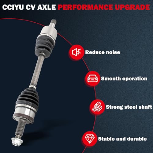 CCIYU CV Axle Shaft Assembly for Chrysler 300 2005-2023 & for Dodge - size: 17-5818