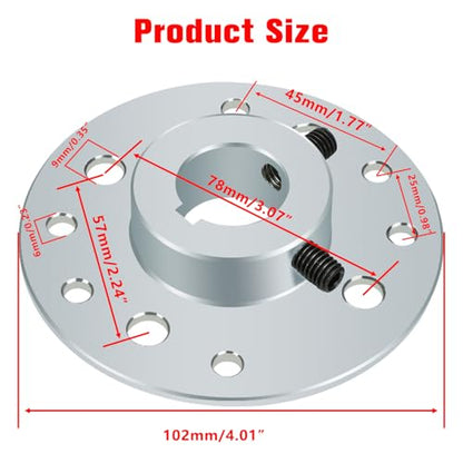 GREHUA Go Kart 40/41/420 Chain Sprocket 48 Tooth and Hub with 1" bore 1/4 Keyway Compatible with Predator 212cc 196cc 6.5HP GX160 GX200 Dune Buggy Drift Trike Heavy Duty Go Kart Cart Parts