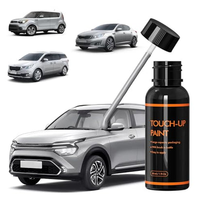 3D Bright Silver Touch Up Paint for Kia, Automotive Paints - color: 3D/A3D Bright Silver