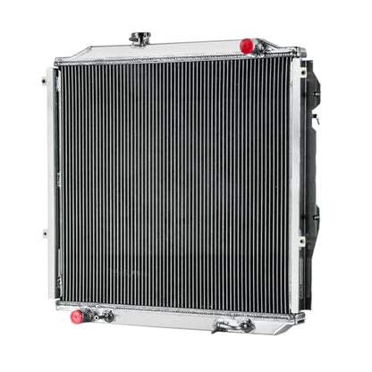 Automotive Replacement Engine Radiators 2 Row Radiator Shroud Fan For Toyota 4Runner SR5 Base 2.7L L4 3.4L V6 1996-2002 Aluminum Radiator Fan - size: 2 Row Radiator+Shroud Fan