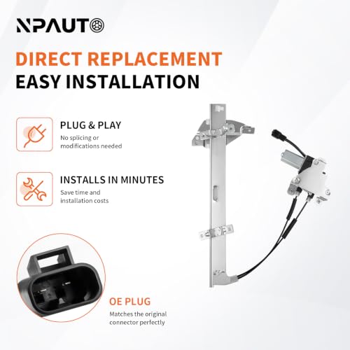 Front Passenger Power Window Regulator with Motor for Buick Century Regal - style: Front Passenger Side