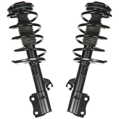 Detroit Axle - 4pc Front Struts Sway Bar Links for 14-19 Nissan Sentra - size: 4QS47434/ sway kit