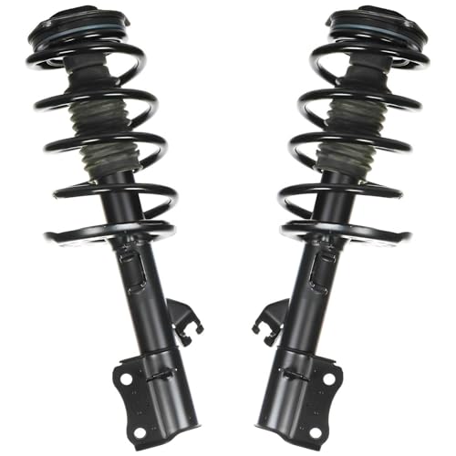 Detroit Axle - 4pc Front Struts Sway Bar Links for 14-19 Nissan Sentra - size: 4QS47434/ sway kit