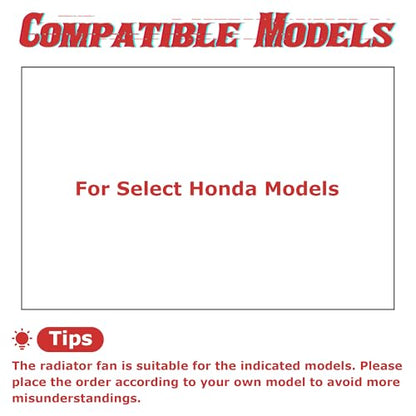PartsFlow Radiator Dual Cooling Fan 620-938 Assembly Compatible with 2015-2016 Honda CRV L4 2.4L Right 38611RMXA51 - color: For Honda CRV