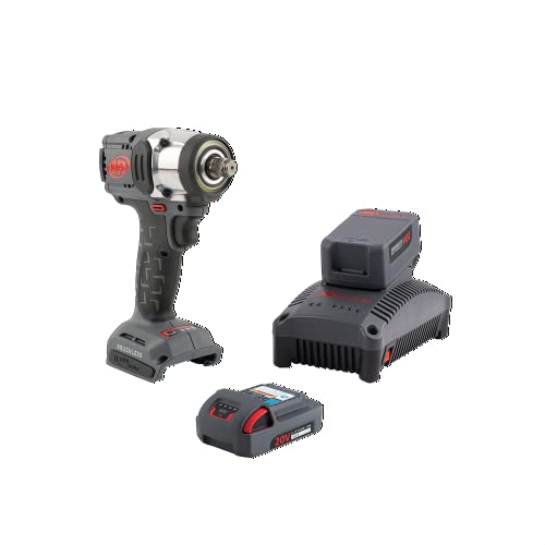 Ingersoll Rand W3151-K22 20V 1/2" Drive Cordless Impact Wrench Kit - size: 1/2" Drive, style: 2-Battery Kit