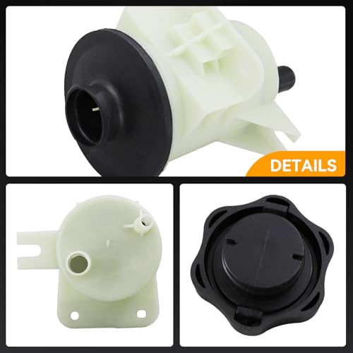 Power Steering Reservoir Tank with Cap for Ford Models - size: 5L3Z3A697AA