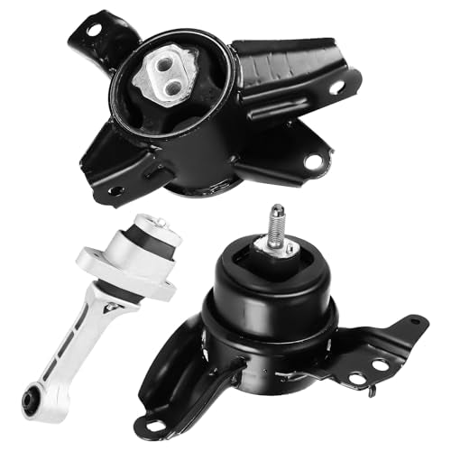3Pcs Engine Motor Mount Set Compatible with Optima 2011–2015 2.4L - size: A7197