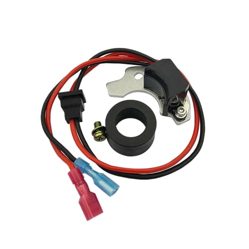 Electronic Ignition Module 034 Distributor AC905545 Compatible with VW Bug Bus Ghia Buggy, T005545 - size: for 034 distributor