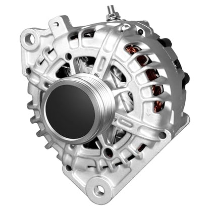110A New Alternator Compatible With 2007-2012 Nissan Altima L4 2.5L, 2007-2012 Sentra, 2011-2013 Rogue, 2014 2015 Rogue Select, 400-40102, 23100-JA02A, AVA0074, TG12C032, 11258N - size: 11258N