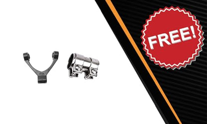 Exhaust Rear Muffler Compatible wirh Volkswagen Beetle 2006-2010 2.5L | Stainless Steel | Northeastern Exhaust | Includes Sleeve and Hanger | Direct-Fit Replacement