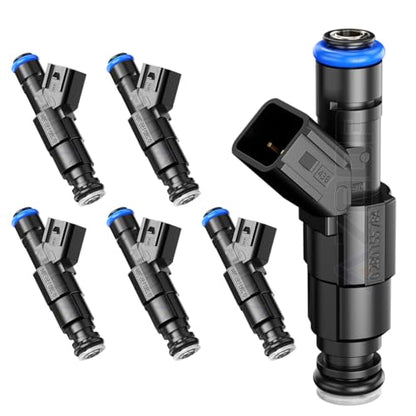 4 Holes Fuel Injectors For Dodge Ram 1500 2500 3500 5.2L 2000-2003 - size: For Dodge Ram 1500 2500 3500 5.2L (2000-2003)