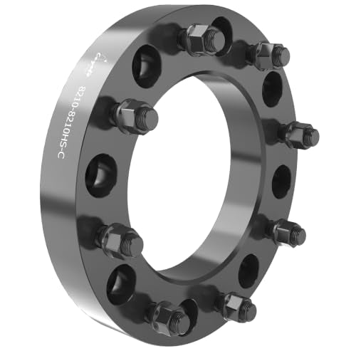 Wheel Accessories Parts 1 Pc Wheel Spacers Adapters 8 on 210mm 1.50 Inch Thick 154.2mm Hub M14x1.5 14x1.5 Thread Stud Fits Chevrolet Silverado GMC Sierra 3500HD (Dually) - size: No Lip, style: 1.50" Steel (1 Pack)