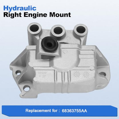 Engine Motor Transmission Mounts Set Replacement for 2016-2018 Fiat 500X