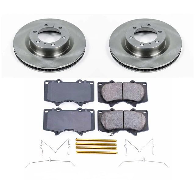 PowerStop Z17 Replacement Brake Pad & Rotor Kit Front KOE5873 - style: Stock Replacement