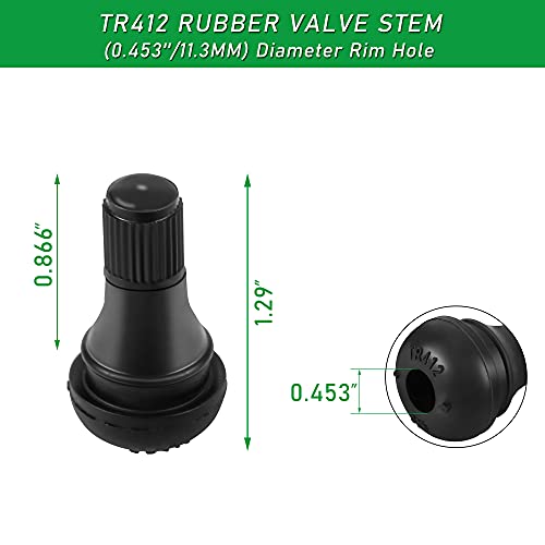 CDWTPS TR412 Tire Valve Stem - size: TR412-25PCS