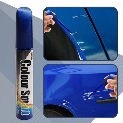 Touch Up Paint for Cars, Car Scratch Repair Pen, Quick & Easy Solution to Erase Car Scratch Paint Pen, Automotive Paint Scratch Remover for Cars Paint Scratch Repair (Blue) - color: Blue