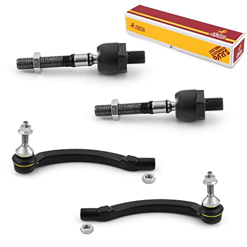 Metrix Premium Chassis Parts Inner & Outer Tie Rod End Kit Fits V70 AWD 02 - size: 98048MT