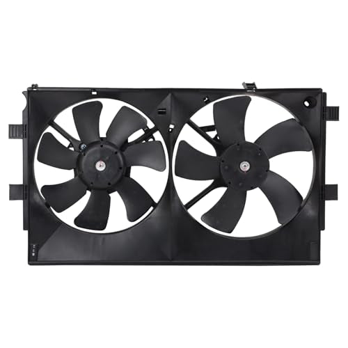 TRQ Radiator Dual Cooling Fan Assembly - style: RFA73760