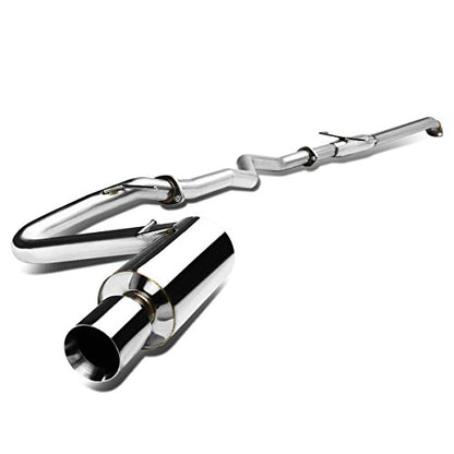 DNA MOTORING CBE-STC04-T2-NRT Stainless Steel Cat Back Exhaust System [Compatible with 04-10 Scion tC Coupe 2.4L] - color: 14mm/Double Walled