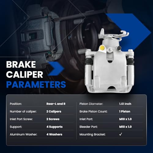Rear Brake Caliper Assembly for Buick LaCrosse 2012-2016 3.6L - size: Rear [18-B5400A & 18-B5401A]