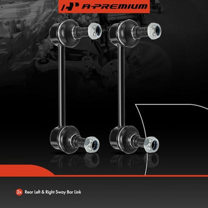 A-Premium Rear Sway Bar Link Stabilizer Bar Link, Compatible with Kia
