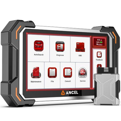 ANCEL DS500BT Bidirectional Scan Tool, Full-System OBD2 Diagnostic Scanner - color: Silver