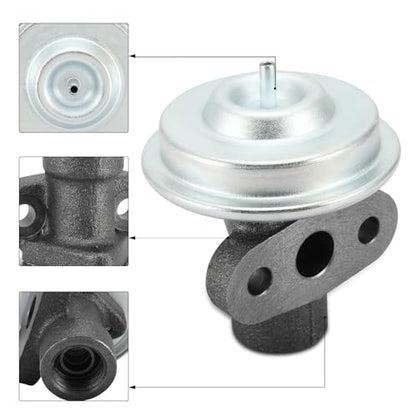 AULINK EGV671 EGR Valve (3.0L 4.0L V6) For Ford Ranger,For Mazda B3000 - color: Black EGV671