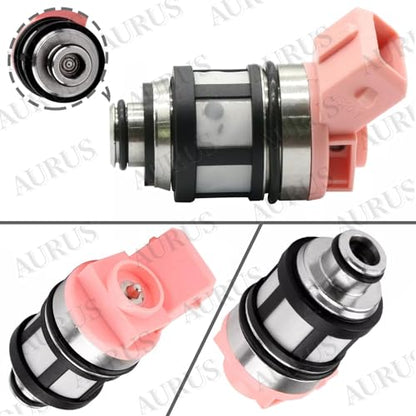 6pcs AURUS OEM Fuel Injectors 16600-88g10 JS20-1 Compatible With Mercury Villager (1993-1995), for Nissan Pathfinder (1990-1995) D21 Pickup (1990-1994) Quest (1993-1995) 3.0L V6 Cylinder - size: 6 pc