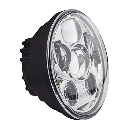 Eagle Lights 8900CG3 5 3/4" Headlight Compatible With H-D and Indian Motorcycles - Generation III/Chrome Kit - color: Chrome